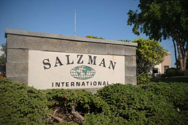 Photo of Salzman International Sign.